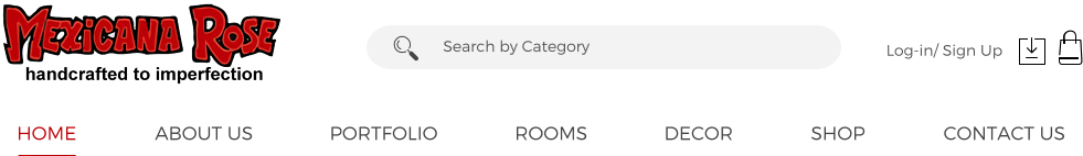 Search by Category Log-in/ Sign Up ABOUT US PORTFOLIO ROOMS DECOR CONTACT US SHOP HOME